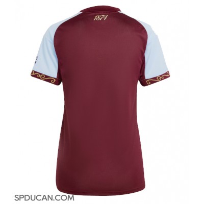 Zenski Nogometni Dres Aston Villa Domaci 2025-26 Kratak Rukav Zenski Nogometni Dres Aston Villa Domaci 2025-26 Kratak Rukav